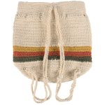 Boho Stripe Drawstring Bag