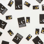 Made Under Moonlight Woven Sewing Labels