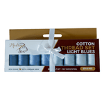 Light Blues - Cotton Quilting Thread Set
