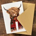 Cute Scottish Animal Greeting Cards