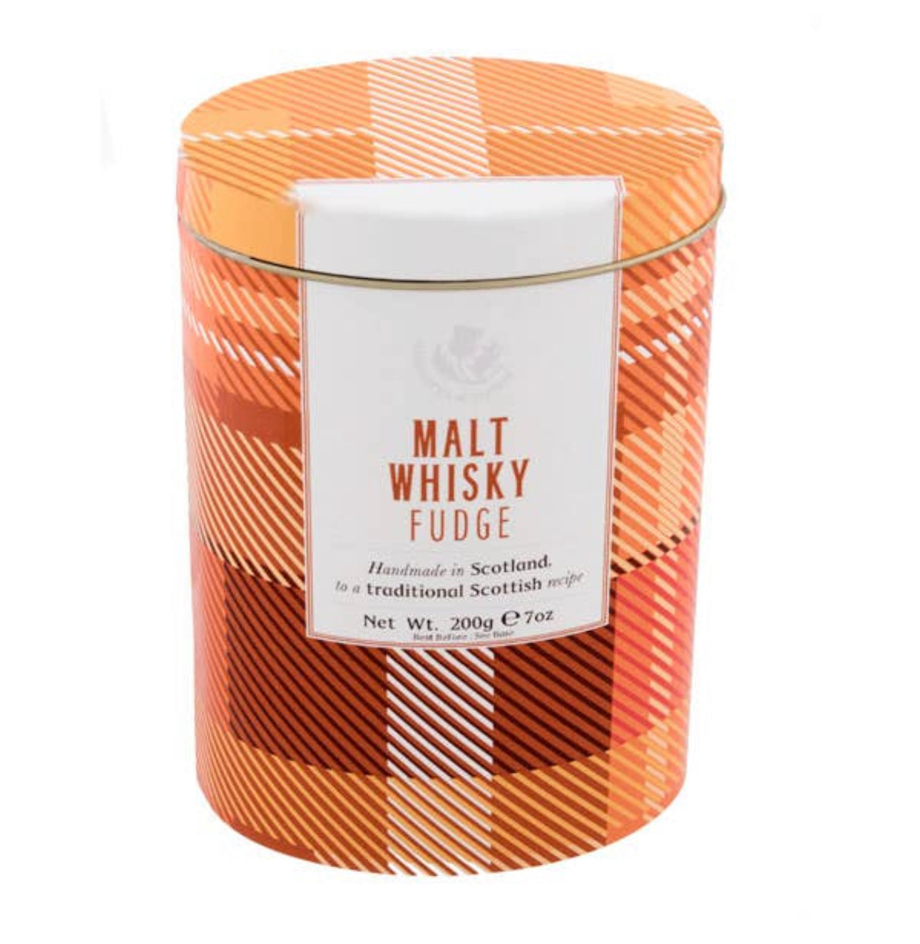 Assorted Toffee Tartan Tin 7oz