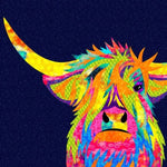 Hamish the Highland Cow Project Panel