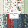 Nordic Holiday Village Fabric Collection by the 1/4 yard & Bundles