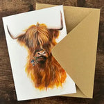 Cute Scottish Animal Greeting Cards