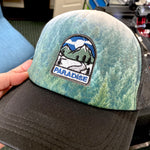 Paradise and Magalia Mountains Patch Style Embroidered Hat - Multiple Customizable Options
