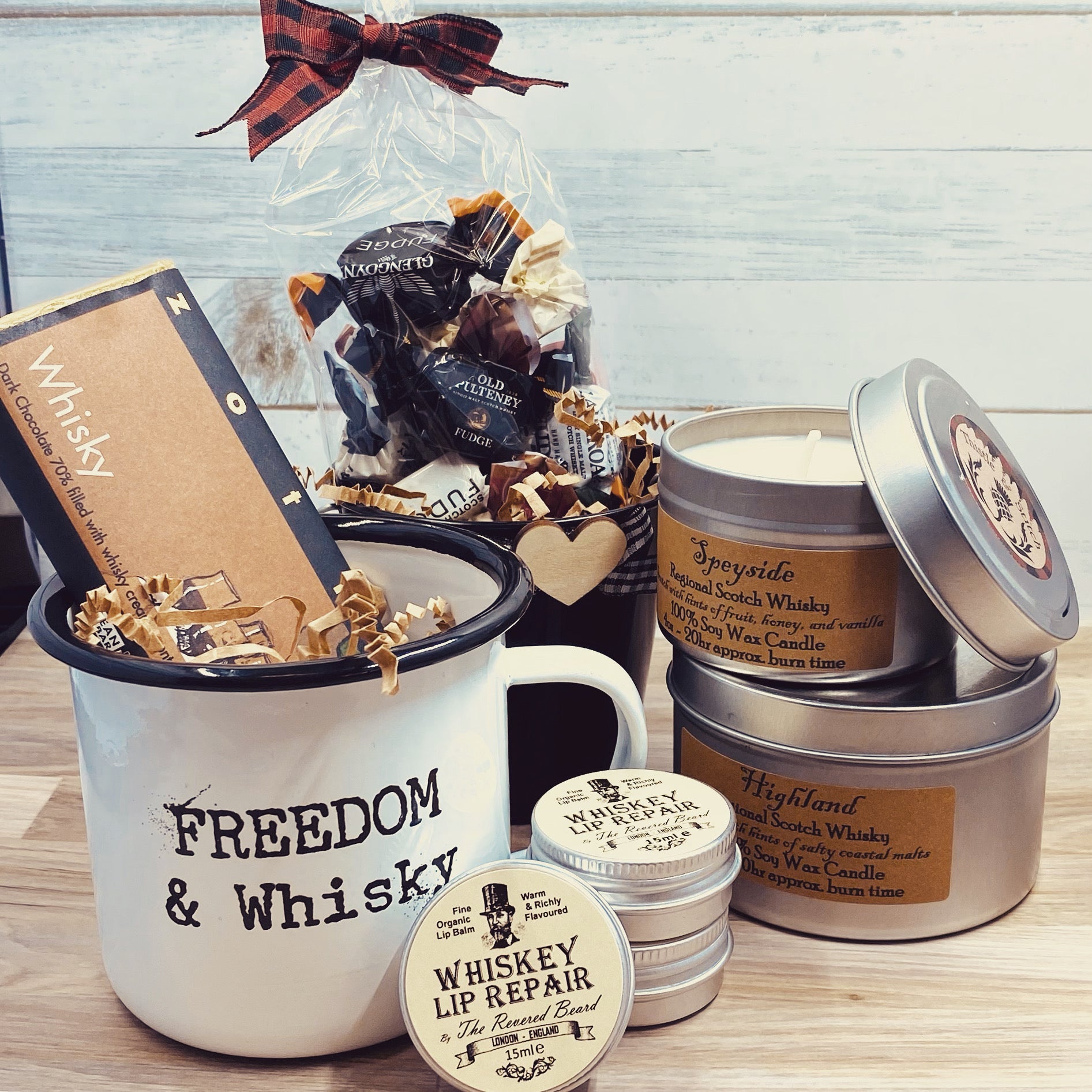 Freedom and Whisky Enamel Campfire Mug - Outlander Inspiration