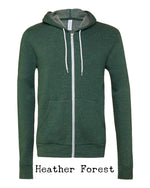 Sassenach Scottish Thistle Embroidered Zipper Sweatshirt Hoodie - Outlander Inspiration