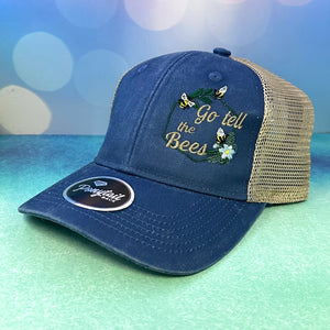 Go Tell the Bees Embroidered Hat - Outlander Inspiration