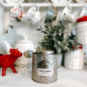 Brodie's Loose Leaf Tea in Beautiful Scottish Thistle Tin