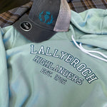 Lallybroch Highlanders Collegiate Embroidered Soft Fleece Unisex Sweatshirt Hoodie - Outlander Inspiration