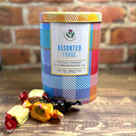 Assorted Toffee Tartan Tin 7oz