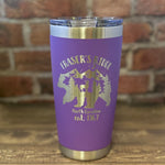 Fraser's Ridge Est.1767 Laser Engraved Powder Coated 20oz Double Walled Insulated Tumbler - Outlander Inspiration