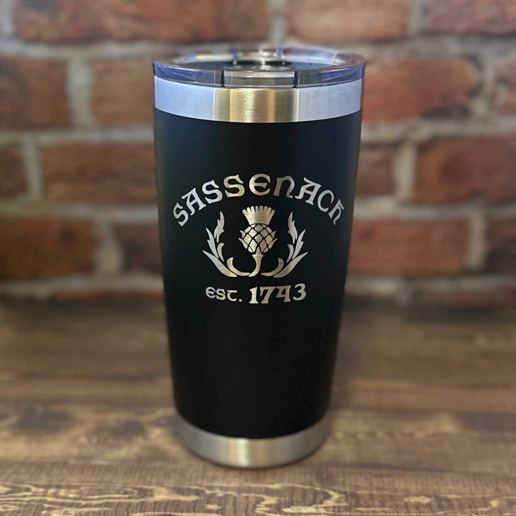 PERSONALIZED Authentic 20 oz Yeti Travel Mug - LASER ENGRAVED