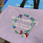 Claire's Apothecary Spring Floral Wreath Tote Bag - Outlander Inspiration