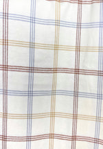 Neutrals in Cream with Tan, Brown, and Gray Plaid Flannel Infinity or Blanket Scarf