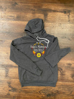 Embroidered Claire's Apothecary Fall Wreath Soft Fleece Unisex Sweatshirt Hoodie - Outlander Inspiration