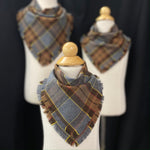 Outlander Inspired Tartan Bandanas for Kids, Adults, and Dogs