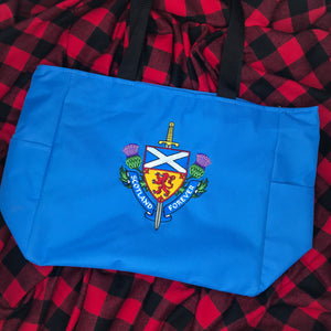 Scotland Forever Embroidered Emblem Tote Bag