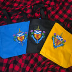 Scotland Forever Embroidered Emblem Tote Bag