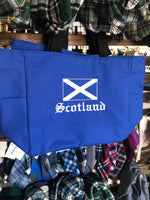 Scotland Saltire and Royal Standard Rampant Lion Flag Tote Bags