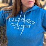 Lallybroch Highlanders Collegiate Embroidered Soft Fleece Unisex Sweatshirt Hoodie - Outlander Inspiration