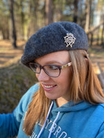 Wool Blend Felt Tam O'Shanter - Scottish Bonnet, Beret Hat - Now in 9 Colors!