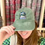 Paradise and Magalia Mountains Patch Style Embroidered Hat - Multiple Customizable Options