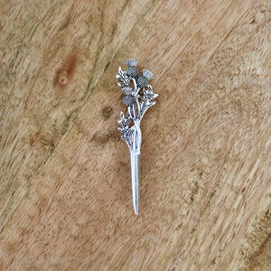 Scottish Thistle Brooch Kilt Pin
