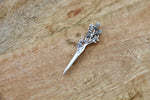 Scottish Thistle Brooch Kilt Pin