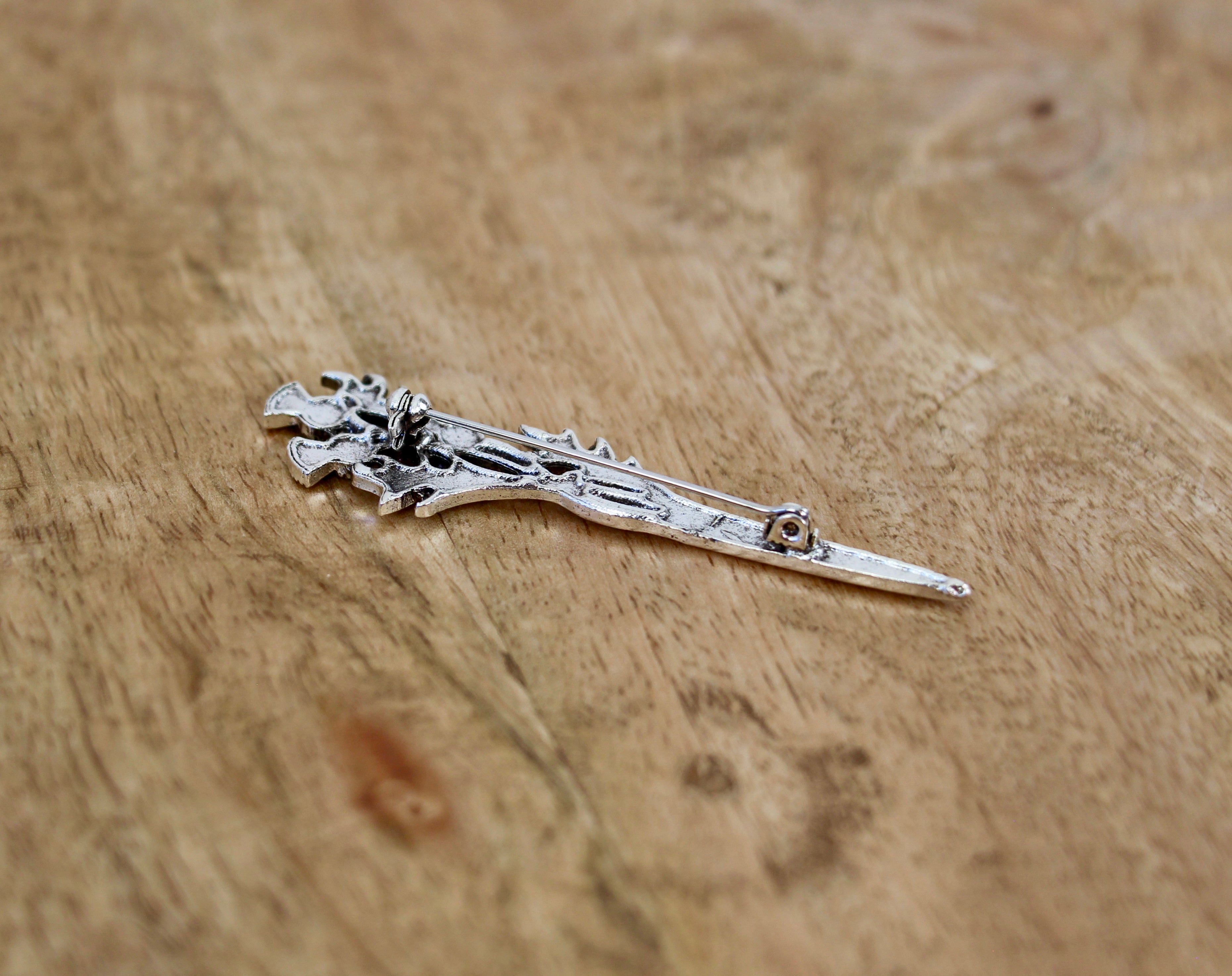 Scottish Thistle Brooch Kilt Pin