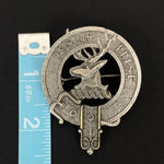 Outlander Clan Badge Collection - Fraser of Lovat, MacKenzie, Rampant Lion, and Scottish Thistle