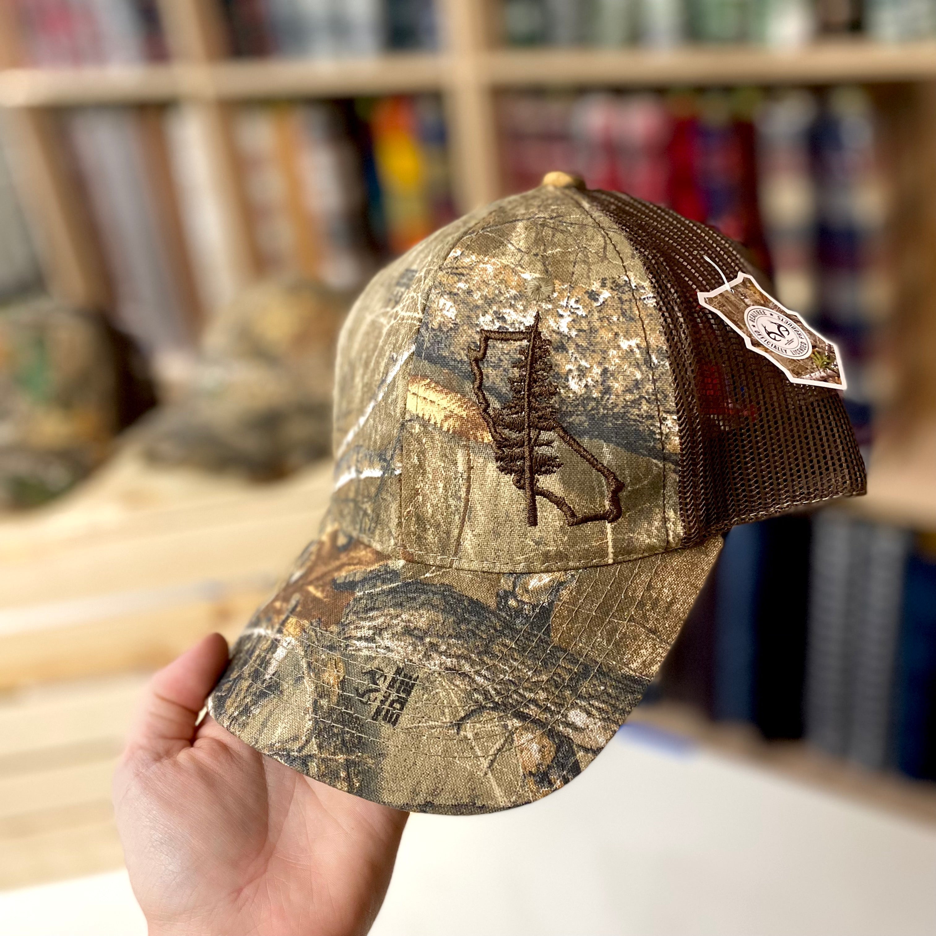 Camo logo hats hotsell