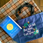 Go Tell the Bees Embroidered Tote Book Bag - Outlander Inspiration