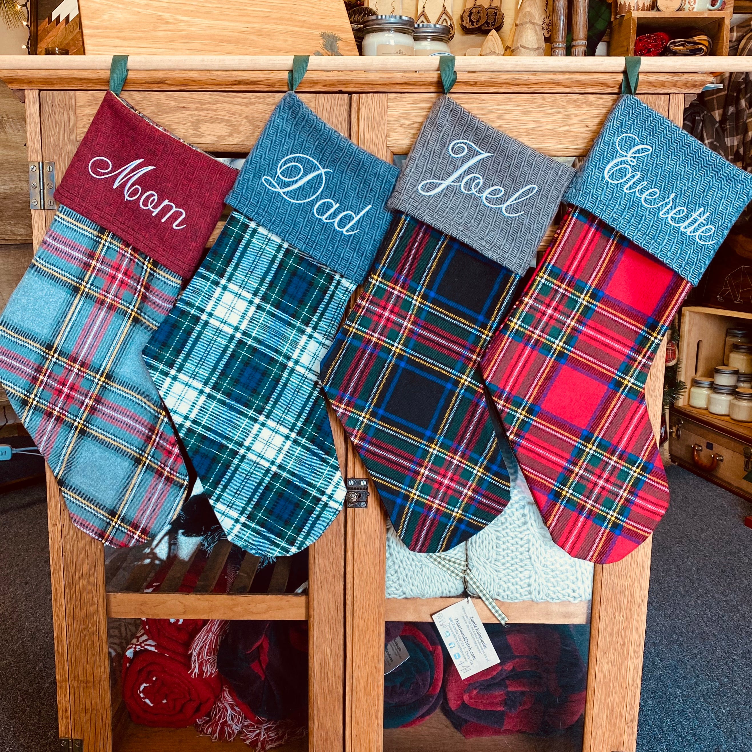 Plaid Holiday Stocking - … curated on LTK