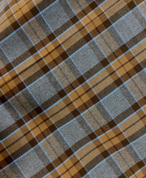 Fabric By The Yard - Outlander Clan Fraser and Clan MacKenzie Inspired Cotton Flannel