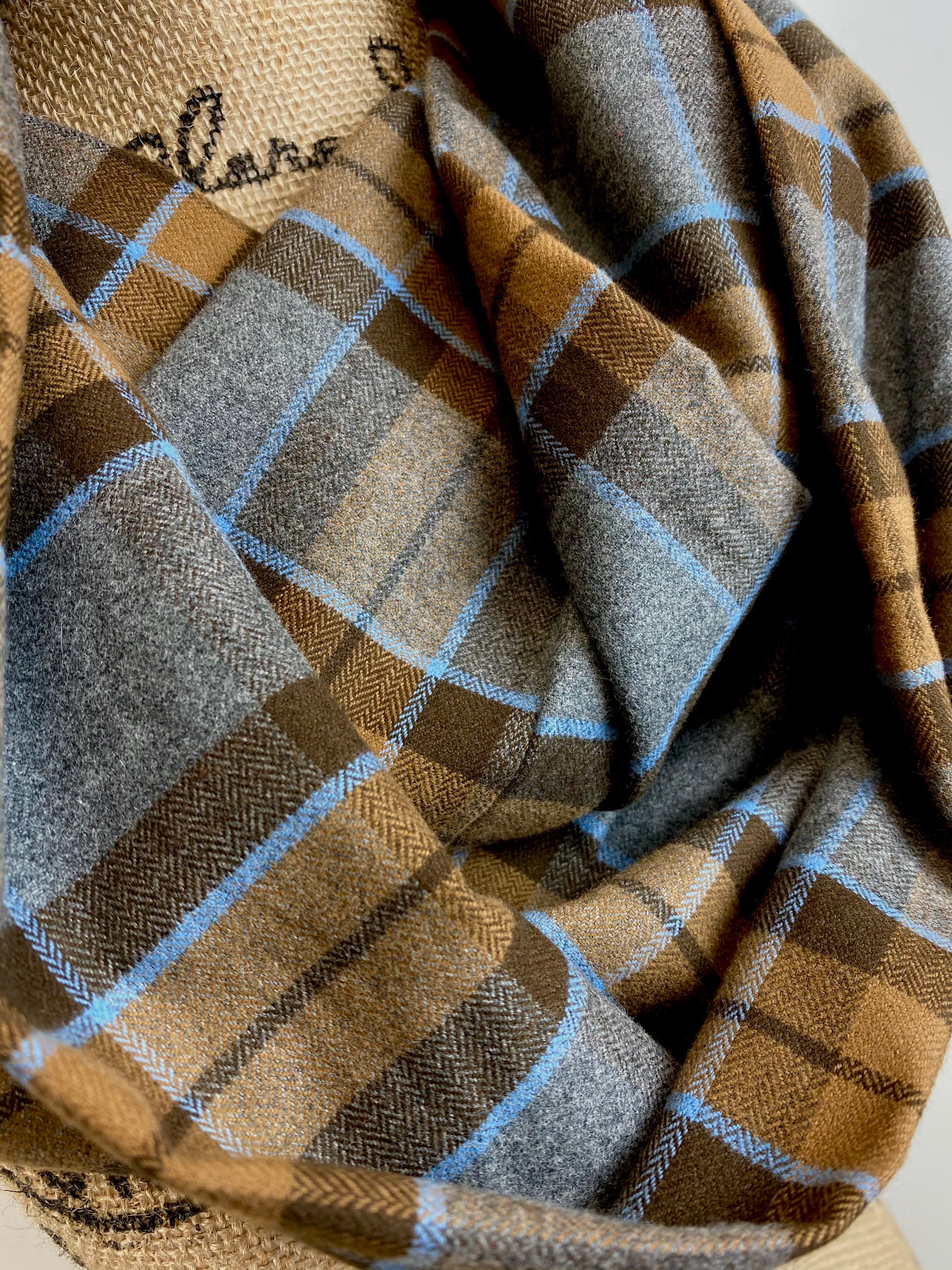 Fabric By The Yard - Outlander Clan Fraser and Clan MacKenzie Inspired Cotton Flannel