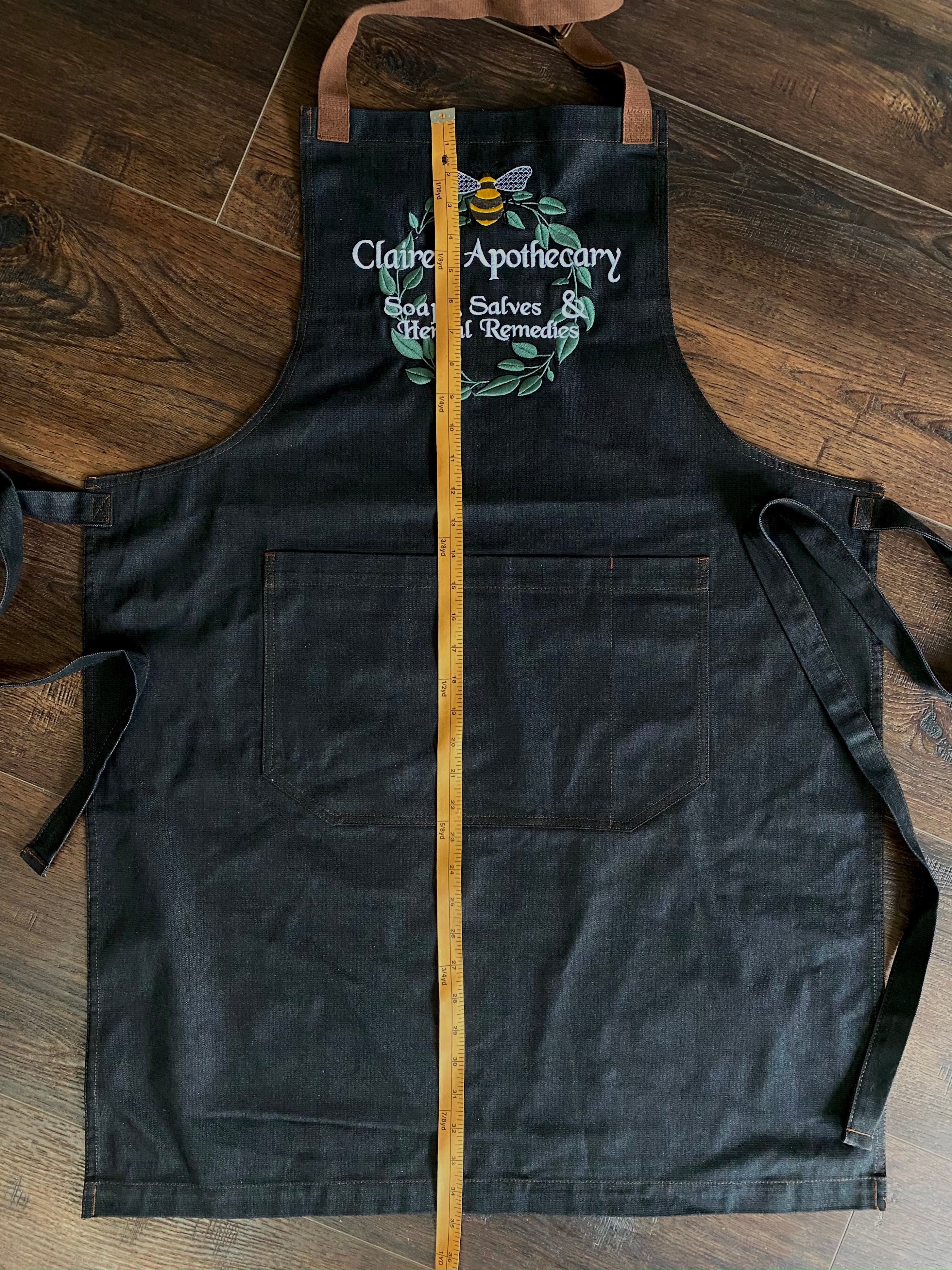 Claire's Apothecary Embroidered Apron - Outlander Inspiration