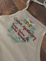 Claire's Apothecary Embroidered Apron - Outlander Inspiration