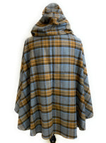 Hooded Poncho - Outlander Clan MacKenzie Inspired Tartan Hoodie