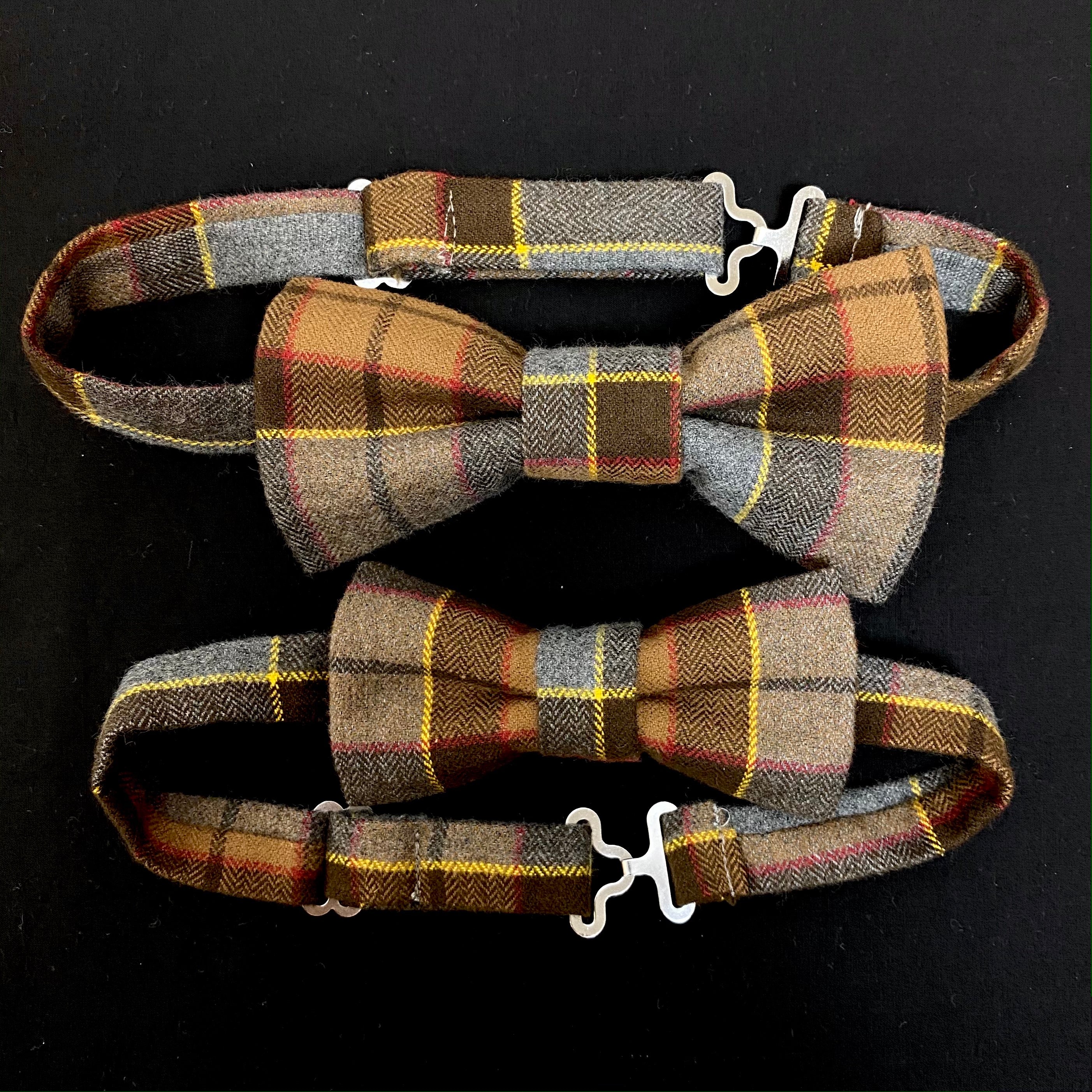 Bow Ties - Outlander Clan Fraser and MacKenzie Inspired - Child and Adult Sizes