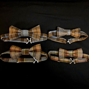 Bow Ties - Outlander Clan Fraser and MacKenzie Inspired - Child and Adult Sizes