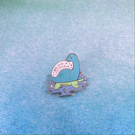 Nessie the Loch Ness Monster Small Enamel Coated Metal Pins