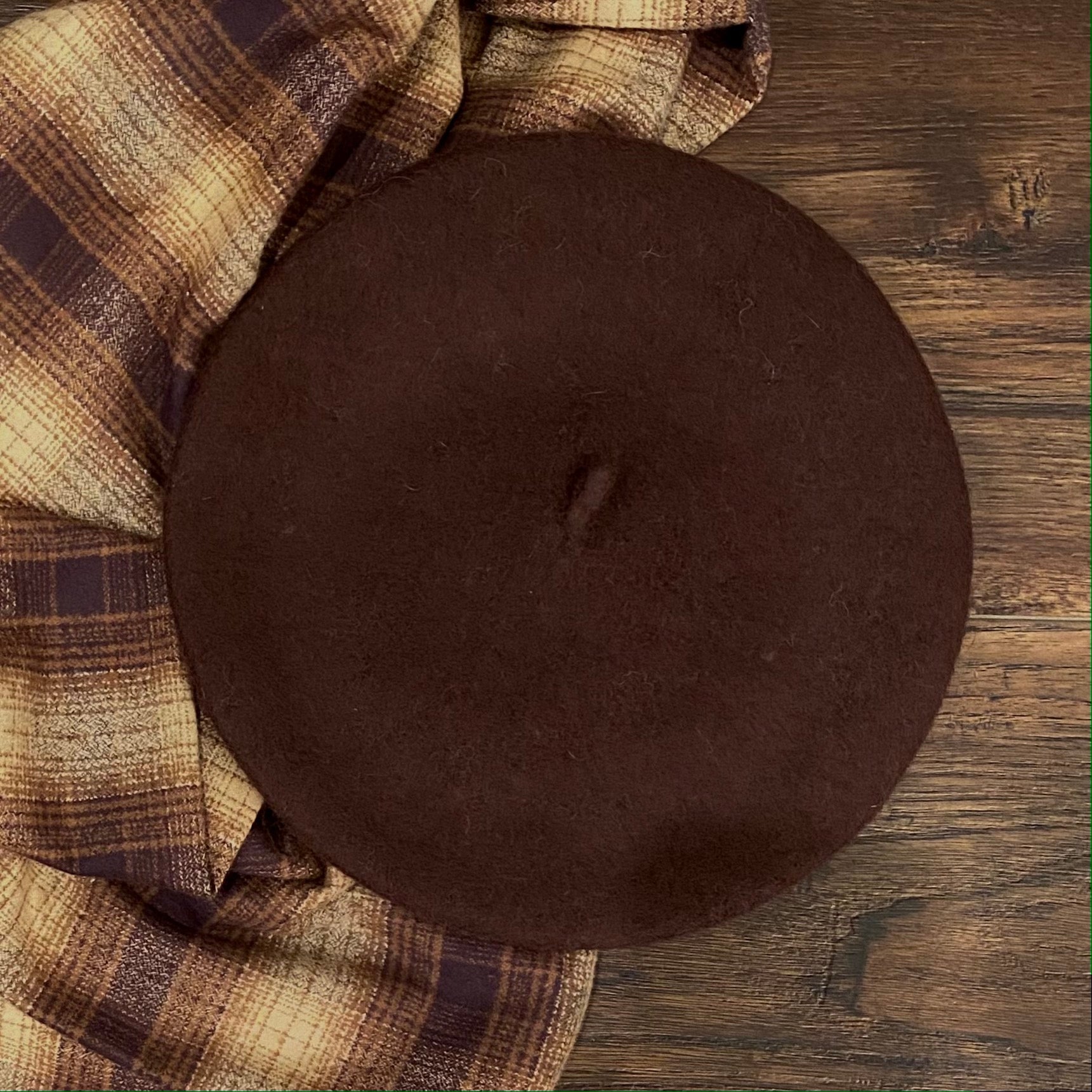 Wool Blend Felt Tam O'Shanter - Scottish Bonnet, Beret Hat - Now in 9 Colors!