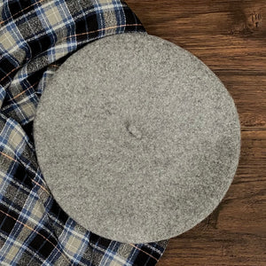 Wool Blend Felt Tam O'Shanter - Scottish Bonnet, Beret Hat - Now in 9 Colors!