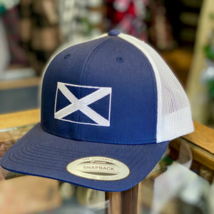 Saltire Flag of Scotland Embroidered Hat
