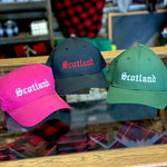 Scotland Embroidered Athletic Hat - Multiple Customizable Options