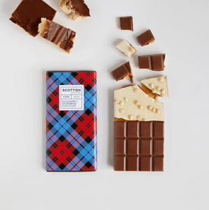 Millionaire's Shortbread White & Milk Chocolate Bar