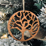 Teardrop Trinity Celtic Knot - Wooden Ornament Collection by Acorn & Fox