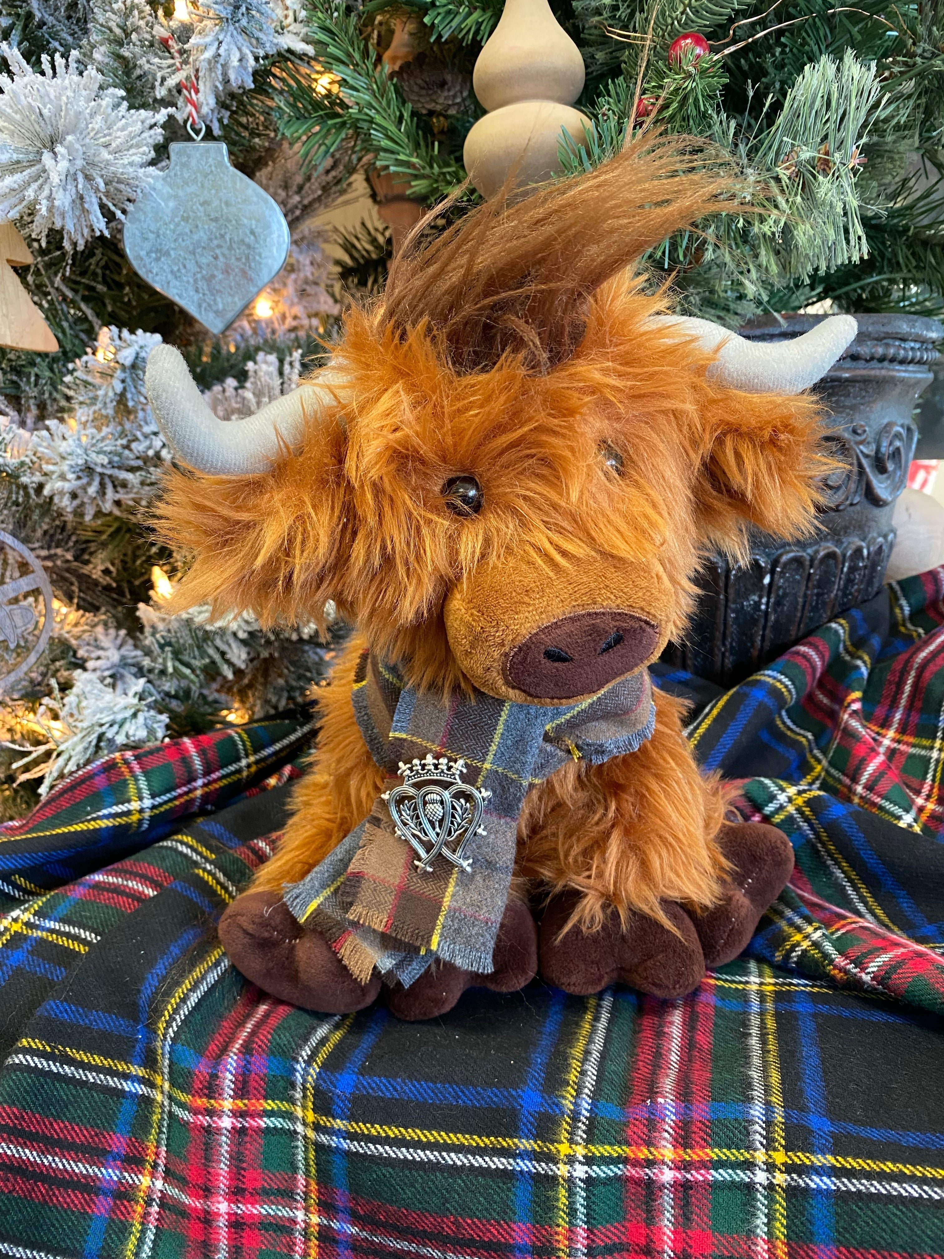 Angus the Heilan Coo - Highland Cow Stuffed Animal Plushie