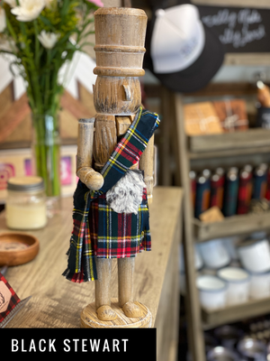 Kilted Tartan Nutcrackers